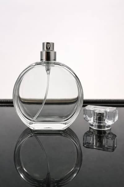 Premium 50ml Transparent Perfume Bottle – Empty with Cap