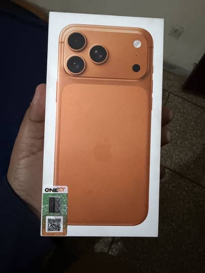 Iphone 17 pro max 256 GB pta approved orange