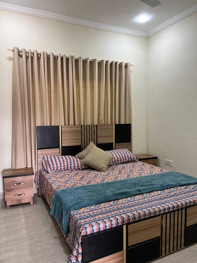 Daily & Weekly Basis Furnished Independent villa for rent Bahria town karachi.