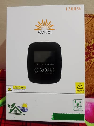 Smuxi 1200W Solar Hybrid Inverter. | | Wifi and BMS Support || ip54 ||