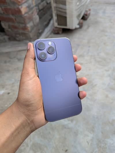 iPhone 14 pro max Waterpack 10 by 10 Deep purple 128Gb jv