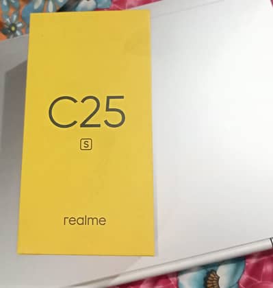 Realme C25s with box 4/128gb