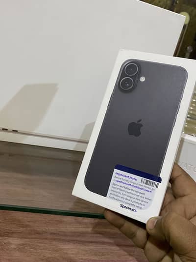 iPhone 16 plus jv box open Apple non active 128Gb