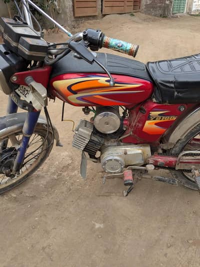 yammah 100cc. Engine fit h. paper clear ha.