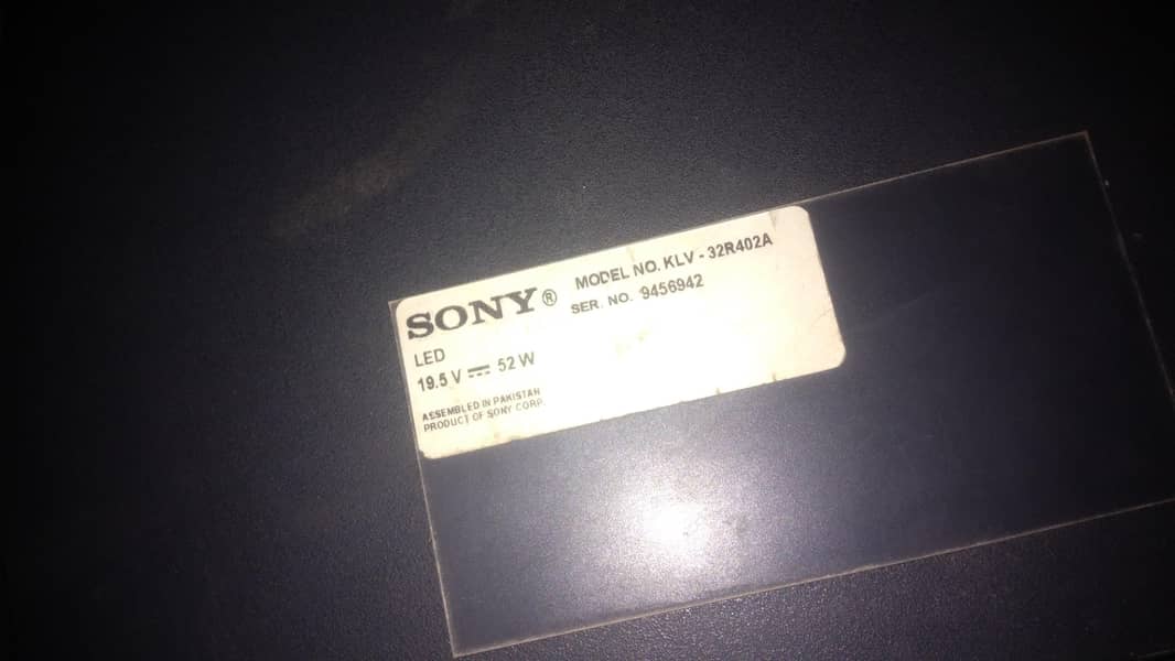 Sony & sharp led 32inch 5