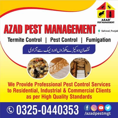 Termite | Deemak | Fumigation | Bed Bugs | Cockroach Pest Control
