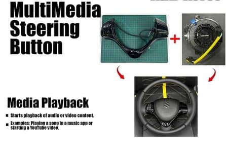 Suzuki Alto MultiMedia Buttons With Chakri