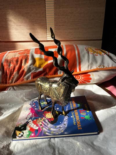 Beautiful Markhor Statue Pakistani national Animal for sell