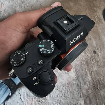 sony a7iii a7 III a7 3 with dual bettery charger and signal bettery