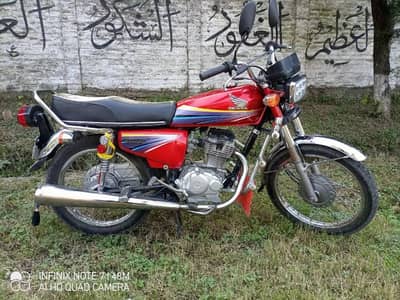 Honda 125cc model 2010 for sale call-"03228636148