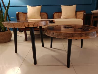 live edge coffee tables
