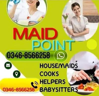 PROFESSIONAL MAID BABY SITTER PATIENT ATTENDENT COOK HELPER CHEF