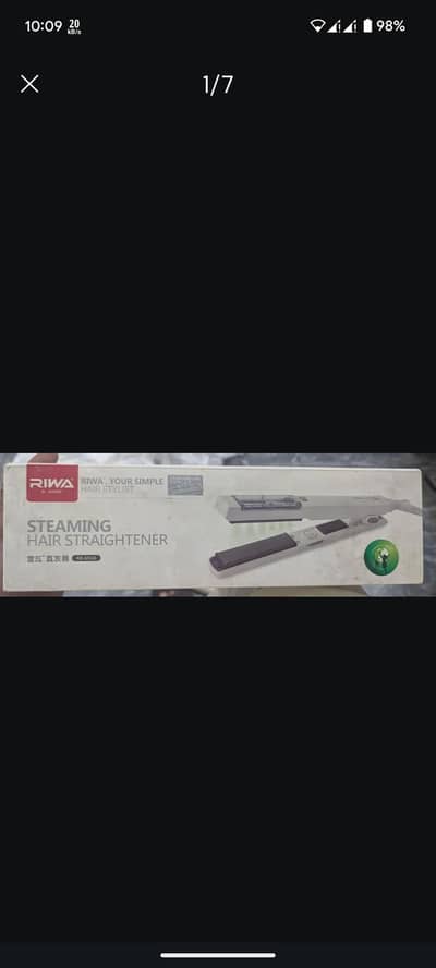 RIWA ORIGINAL HAIR STRAIGHTENER 230°