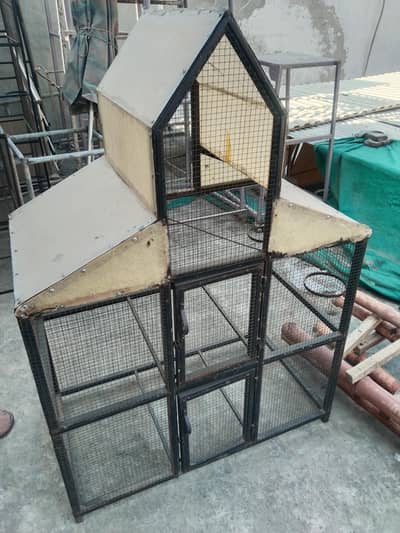 Iron Cage / Heavy Cage / strong Fiber Roof  / New. . !