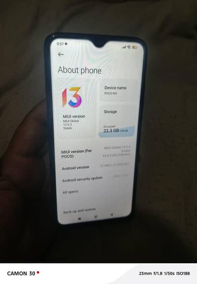 Redmi poco m3 4/128 dual sim approved