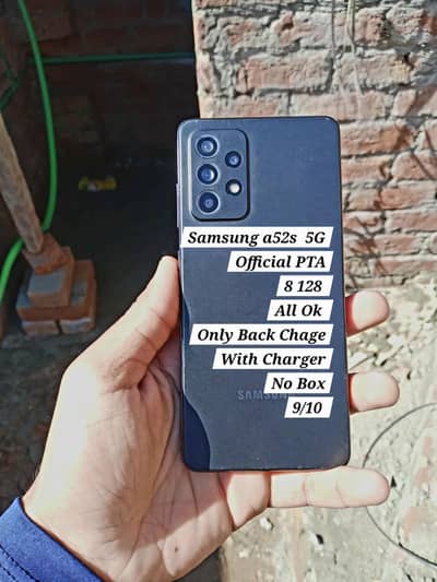 Samsung A52s 5G | 8gb 128gb | All OK With Samsung Charger