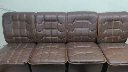 sofa single seat . 4 peice fresh sofa . best quality.