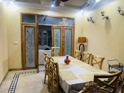 Beautifull Lower Portion Car Garage Marble Tile Flooring