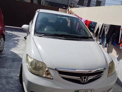Honda city white color