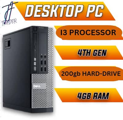 Dell i3 4th Gen Desktop PC – Gaming & Everyday Use.