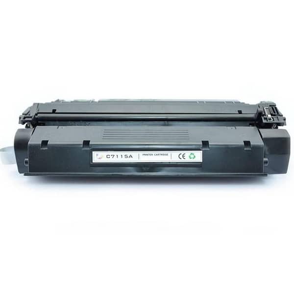 15A Compatible Toner Cartridge for HP LaserJet 1000 / 1200 / 1220 / 3300 / 3380 Printers – Replacement for C7115A – Black Toner for LaserJet Printer