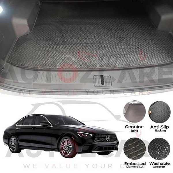 Mercedes E180 China Rexine Custom-Size Trunk Mat - Model 2016-2025