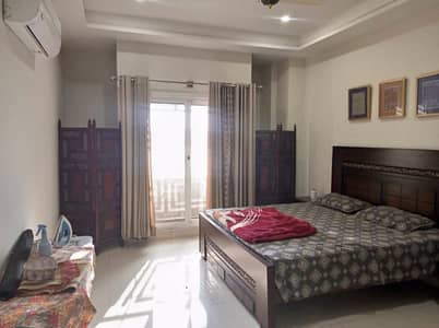 Peaceful And Secure Living For Family 2 Bed Luxury Furnished Flat Available For Rent In Bahria Town Phase 7 Rawalpindi/ Islamabad