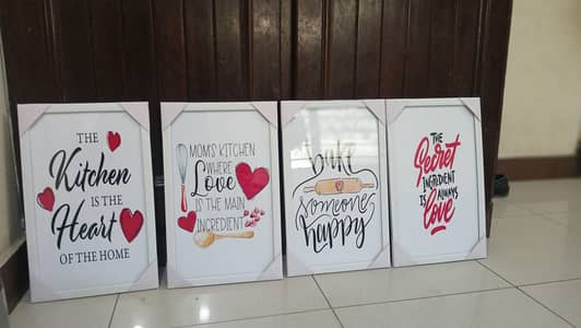 kitchen hangings frame