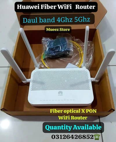 Asus TP-Link D link Tenda Fiber optical All series avail