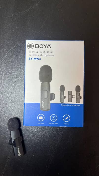 Boya wireless microphone BY-MW3
