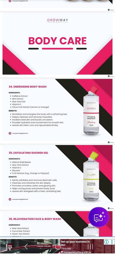 Growwayglobal products