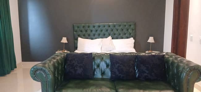 Luxurious 1-Bedroom Studio Furnished Residential Apartment With Top-Notch Amenities Available For Rent In DHA Phase 4