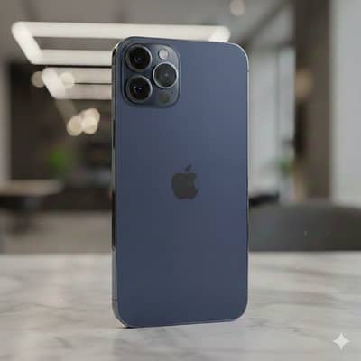 iPhone X Converted to 12 Pro (Pacific Blue) - PTA Approved.