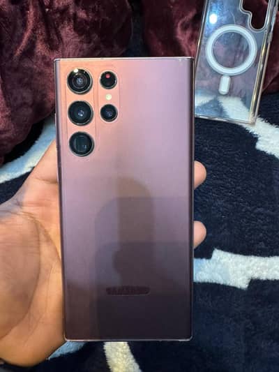 ​Samsung S22 Ultra Burgundy - Official PTA - 8/128GB - Never Opened