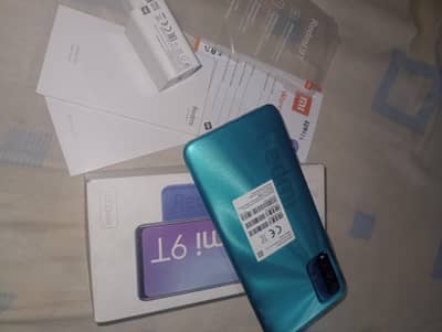 Redmi 9t 6/128 complete box 03441287604 all ok mobile