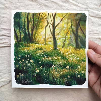 landscaping abstract art