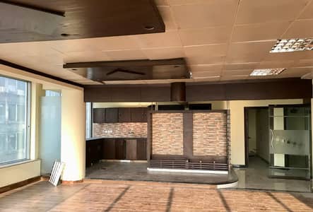 Commercial Office Space Available For Rent Total:4000-SQF 2nd Floor Lift Available Location: Fazale Haq Road Blue Area Islamabad