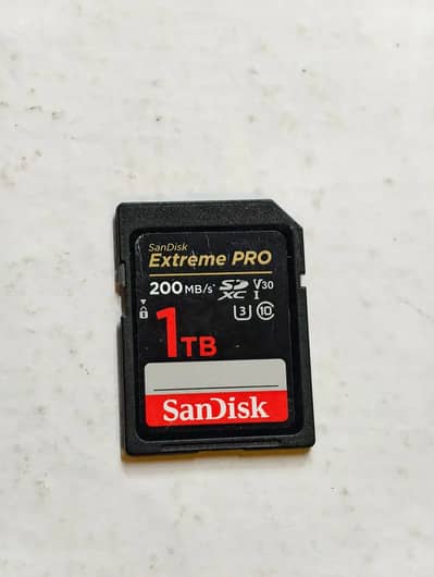 SanDisk 1TB Extreme PRO SD Card