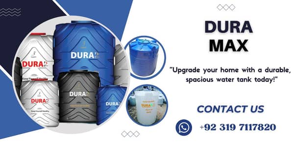 Dura Max Water Tank (500 Gln Roto Heavy)