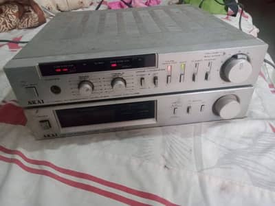 Amplifier 2 Channel with FM Moduler for Sale Original AKAI Brand
