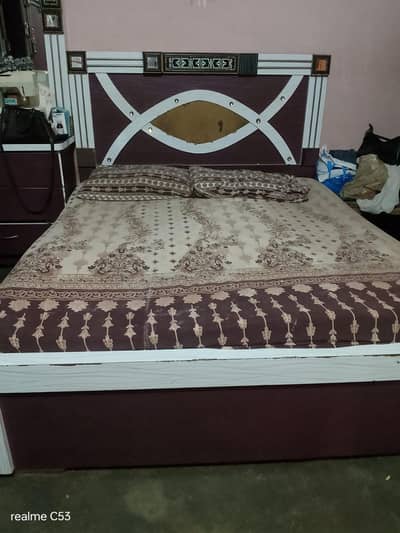 used bed room set  with mattress