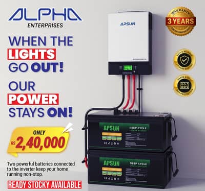 Lithium Batteries SUNFOST & APSUN High Performance – Best Price