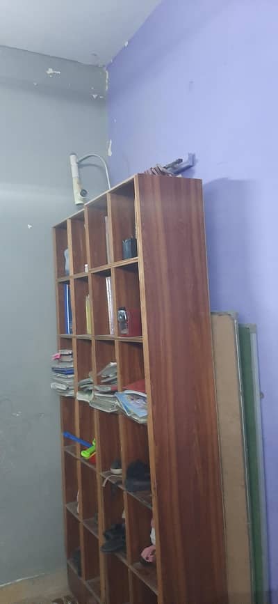 2 shelves 7ft height depth 21.5