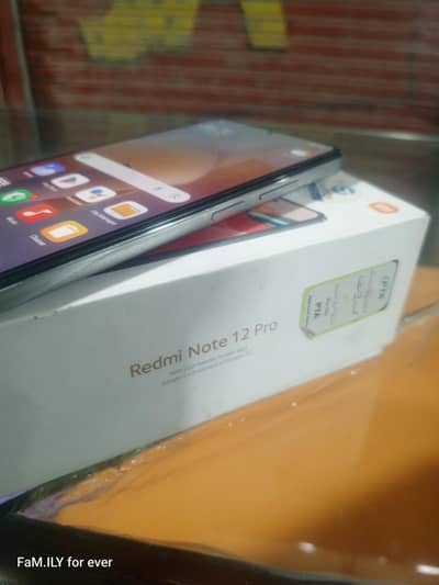 Redmi Note 12 pro. open box