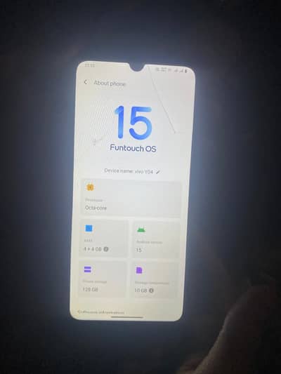 vivo y04 for sale | 6 months warranty available