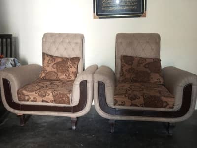 Sofa set large size 7 seater with table