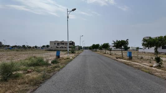 Corner 1 Kanal Residential Plot Reasonable Price for Sale In Block T DHA Phase 8 Lahore