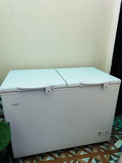 Haier deep freezer double door (inverter) HDF-385INV-04