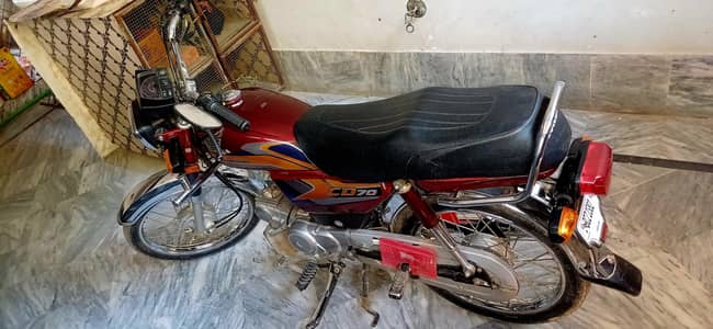 Honda cd 70 2025 model 5500 driven