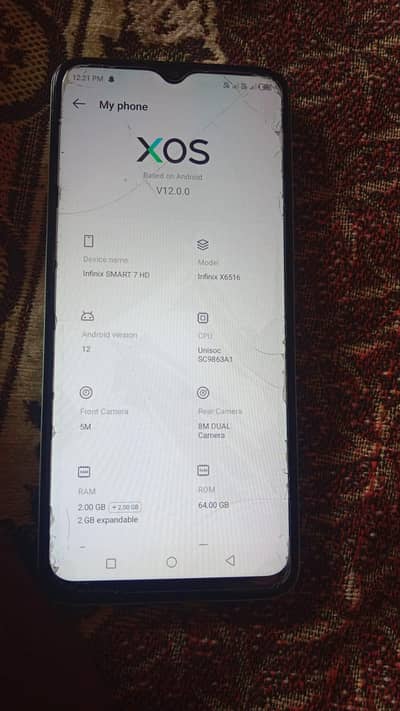 Infinix Smart 7 HD Complete Box